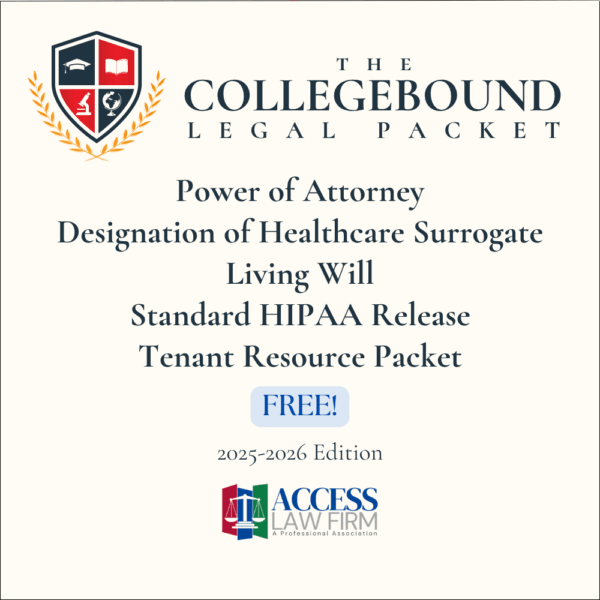 Collegebound Legal Packet